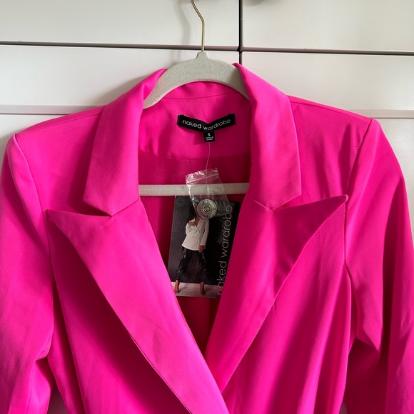 Naked Wardrobe “buckle up baby!” Blazer Dress - Picture 8 of 11